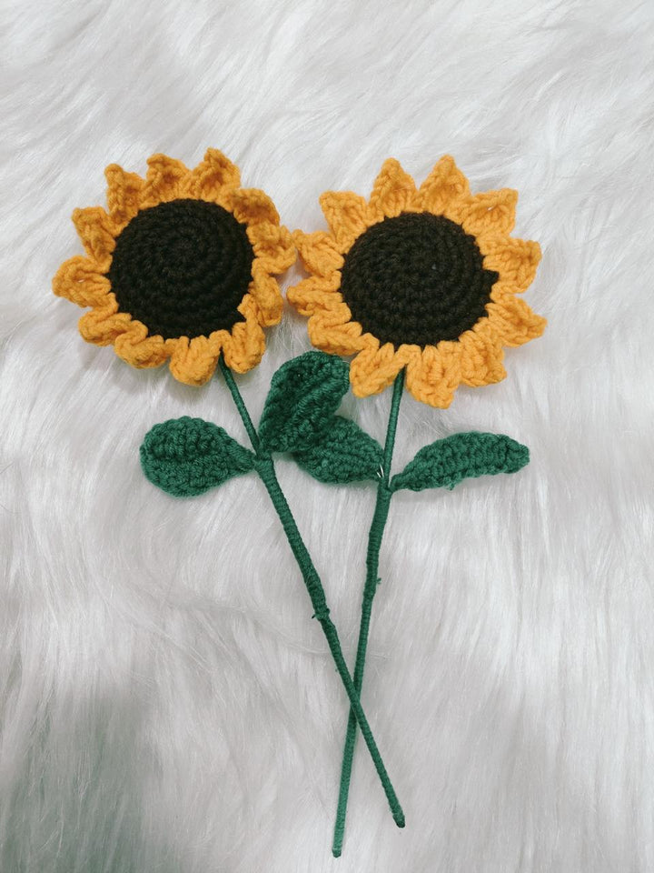 Sunflower crochet