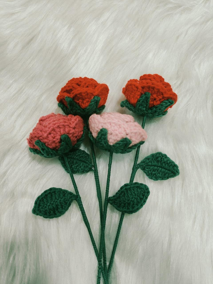 Crochet Rose flower